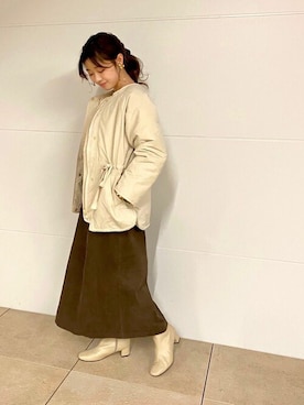 flowerさん（レディース・154cm）の秋コーディネート