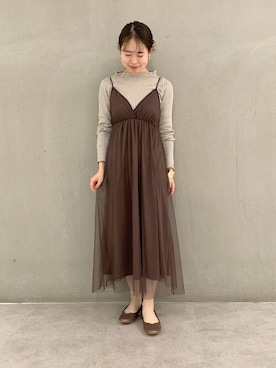 flowerさん（レディース・158cm）の冬コーディネート