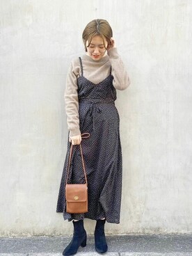 flowerさん（レディース・155cm）の冬コーディネート