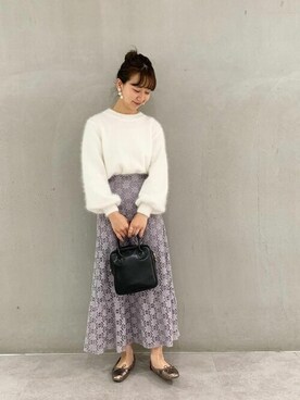 flowerさん（レディース・156cm）の冬コーディネート