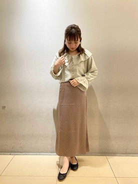 flowerさん（レディース・160cm）の冬コーディネート