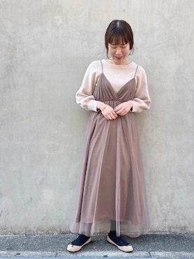 flowerさん（レディース・158cm）の冬コーディネート