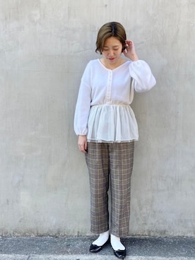 flowerさん（レディース・155cm）の冬コーディネート