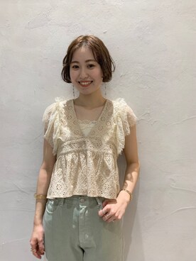 flowerさん（レディース・163cm）の春コーディネート