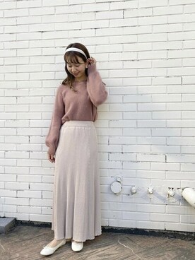 flowerさん（レディース・156cm）の冬コーディネート