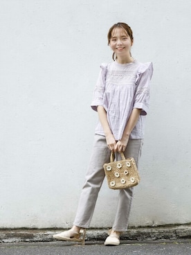 flowerさん（レディース・160cm）の春コーディネート