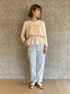 flowerさん（レディース・153cm）の春コーディネート