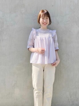 flowerさん（レディース・158cm）の春コーディネート