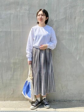 flowerさん（レディース・155cm）の春コーディネート