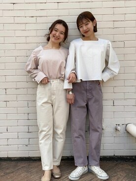 flowerさん（レディース・158cm）の春コーディネート