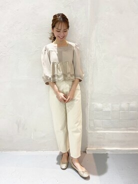 flowerさん（レディース・160cm）の春コーディネート