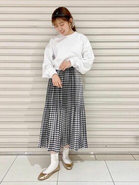 flowerさん（レディース・154cm）の春コーディネート