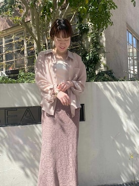 flowerさん（レディース・158cm）の春コーディネート