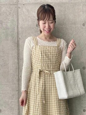 flowerさん（レディース・158cm）の春コーディネート