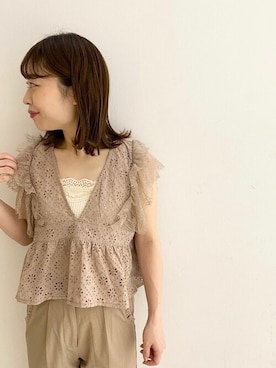 flowerさん（レディース・156cm）の春コーディネート