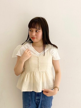 flowerさん（レディース・160cm）の春コーディネート