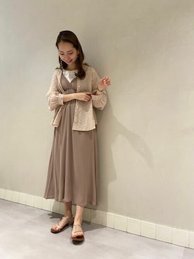 flowerさん（レディース・160cm）の春コーディネート