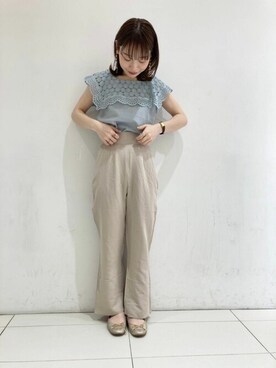 flowerさん（レディース・156cm）の春コーディネート