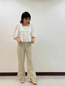 flowerさん（レディース・160cm）の春コーディネート