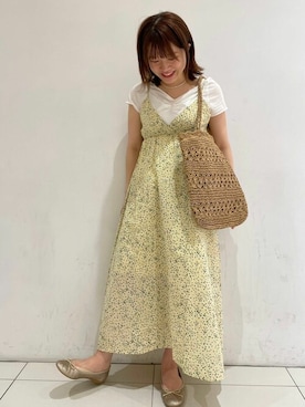 flowerさん（レディース・161cm）の春コーディネート