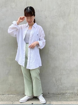 flowerさん（レディース・158cm）の春コーディネート