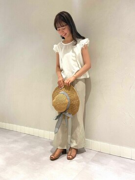 flowerさん（レディース・160cm）の春コーディネート