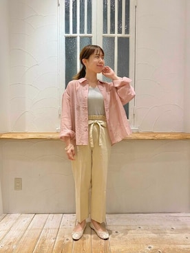 flowerさん（レディース・160cm）の春コーディネート