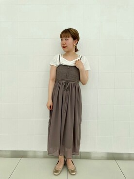 flowerさん（レディース・160cm）の春コーディネート