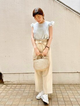 flowerさん(レディース・160cm)の春コーディネート