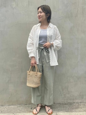 flowerさん（レディース・155cm）の春コーディネート