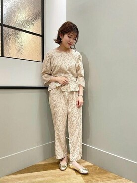 flowerさん（レディース・160cm）の春コーディネート