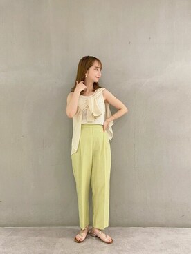 flowerさん(レディース・160cm)の春コーディネート