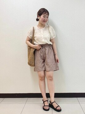 flowerさん(レディース・160cm)の夏コーディネート