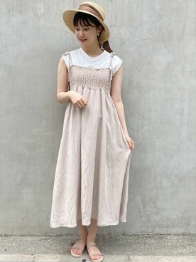 flowerさん（レディース・160cm）の夏コーディネート