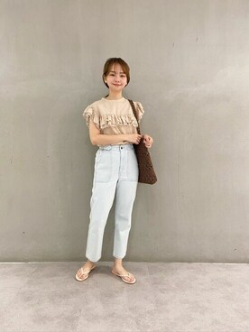 flowerさん（レディース・160cm）の夏コーディネート