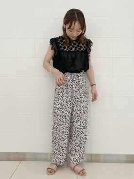 flowerさん（レディース・160cm）の夏コーディネート