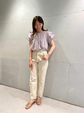 「flower」｜「アイテム（アクセサリー）」を使った、flowerさん（レディース・163cm）の夏コーディネート