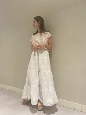 flowerさん（レディース・160cm）の夏コーディネート