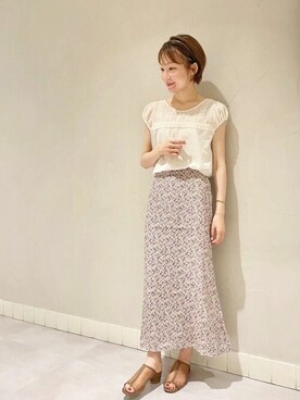 flowerさん（レディース・158cm）の夏コーディネート