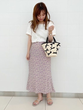 flowerさん（レディース・160cm）の夏コーディネート