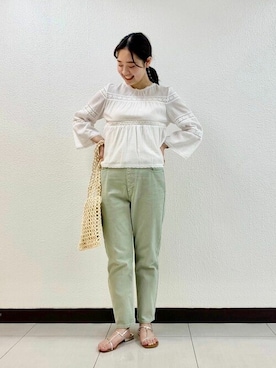 flowerさん（レディース・158cm）の夏コーディネート