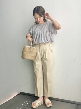 flowerさん（レディース・155cm）の夏コーディネート