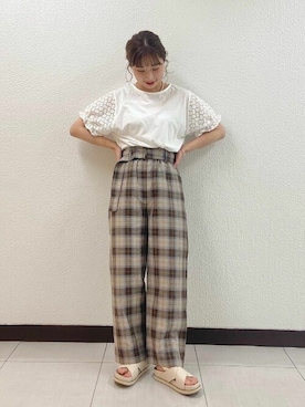 flowerさん(レディース・156cm)の夏コーディネート