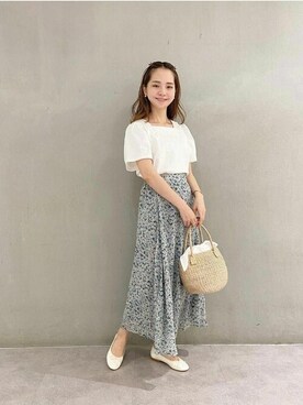 flowerさん（レディース・160cm）の夏コーディネート