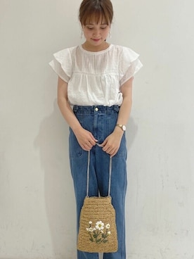 flowerさん（レディース・160cm）の夏コーディネート