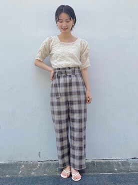flowerさん(レディース・162cm)の夏コーディネート