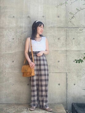 flowerさん(レディース・160cm)の夏コーディネート