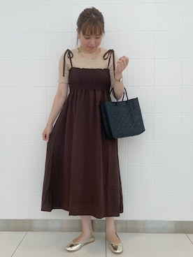 flowerさん（レディース・160cm）の夏コーディネート