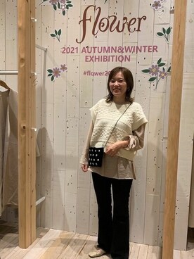 flowerさん（レディース・154cm）の夏コーディネート