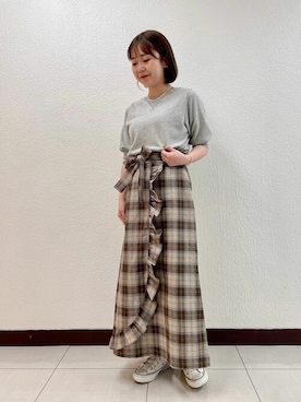 flowerさん（レディース・158cm）の夏コーディネート